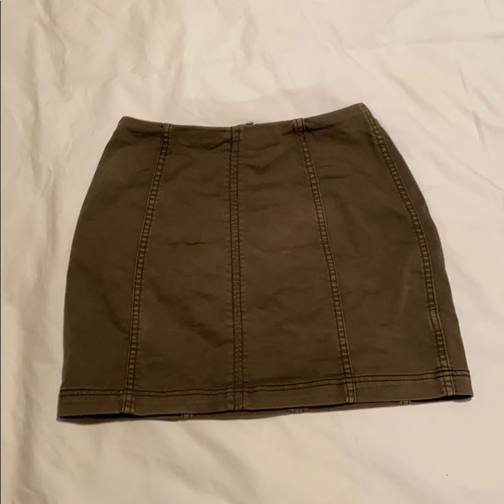 Free People Modern Femme Mini Skirt